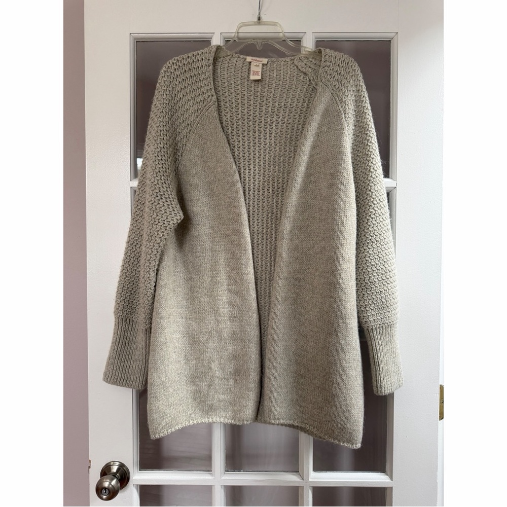 Sundance Gray Carlisle Open Front Cardigan